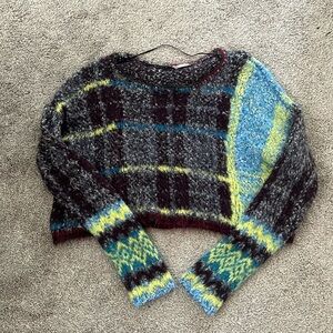 Free People Cropped Emerson Sweater